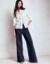 High Rise Clean Wide Jeans Dark Vintage