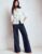 High Rise Clean Wide Jeans Dark Vintage