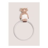Highland Cow Wall Towel Ring