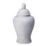 Hill Interiors Darcy Stone Effect Ginger Jar – 32cm x 16cm x 16cm Free P&P