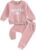 Himllauen Infant Baby Girls Letter Print Casual Outfits Toddler Long Sleeve Sweatshirt Tops Elastic Waist Pants 2 Pcs Newborn Girl Autumn Cute Sets