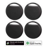 Himojo Dual Tag, Works With Apple Find My & Google Find Hub 4-Pack – £18.09 Sold By Smart Homehacks Store