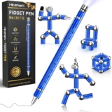 Hinshark Gifts for Men Boys, Magnetic Fidget Pen Toys for Adults, School Supplies, Cool Gadgets Dad Birthday Mens Gifts for Christmas Stocking Fillers for Men/Him/Teenage/Kids/Boys