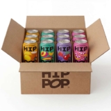 Hip Pop 12 Cans 330ml for £12. Kombucha or Fibre Fizz. Healthy alternative to Soda