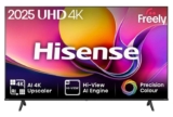 Hisense 50E6QTUK 50 Direct LED 4K HDR Smart Freely VIDAA OS TV – With Coupon In App