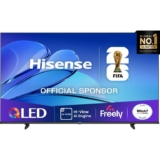 Hisense 50E7QTUK (2025) QLED HDR 4K Ultra HD Smart Freely TV, 50 inch, Black (50% Off Hisense AX3120Q Soundbar) – 5 Year Warranty W/Code