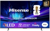Hisense 55 55E78QTUK PRO 144Hz QLED Smart AI TV – Hi-View AI Engine, 144Hz Game Mode PRO, Dolby Atmos, Quantum Dot Colour with Freely, Disney , YouTube, Netflix