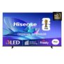 Hisense 55 55E78QTUK QLED Smart AI TV – 4K Direct Lit Viewing, Quantum Dot Colour, Dolby Vision, Dolby Atmos with Freely (At Checkout)