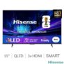 Hisense 55E78QTUK PRO 55 Inch QLED HD Smart TV – 5 year warranty