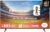 Hisense 65 65A6QTUK 4K Ultra HD Smart AI TV – Hi-View AI Engine, precision colour, AI smooth motion, sports mode with Freely, Disney, YouTube, Netflix