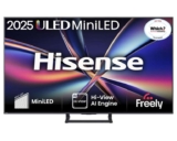 Hisense 75E8QTUK 75 Inch Mini LED HD Freely Smart TV Dolby vision IQ HDR10, HLG – 40W 2.1CH – 5YR Warranty Included – Checkout Price