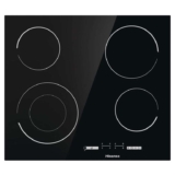 Hisense E6432C Built-in 60cm Electric Ceramic Hob with Child Lock, Touch control, Timer Function – Black 7200W, 20 x 24 x 2 – Prime deal