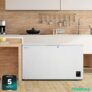 Hisense FC571D4AWLYE, 440L High Capacity Chest Freezer, E Rated in White