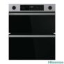Hisense Hi6 BUD714221CX Electric Built-Under Double Oven, A Rated in Stainless Steel