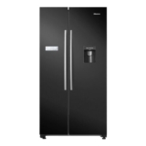 Hisense RS741N4WBE Freestanding American Side-by-Side Fridge Freezer, 578L