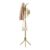 Hoctieon Freestanding Coat Rack with 12 Hooks, Gold
