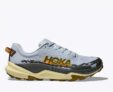 Hoka Torrent 4 Mens Trail Running Shoes, Sizes 6.5-9, Mineral Blue / Asphalt Grey (Free 30-Day Trial & Free Returns)