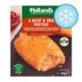 Hollands 2 Beef & Veg Pasties 280g