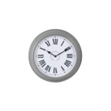 Home Stationary Wall Clock – Grey