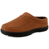 HomeTop Mens Moccasin Slippers Soft Warm Non-slip Memory Foam Indoor House Shoes Sold by HomeTop Direct / FBA