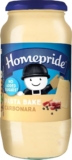 Homepride Carbonara Pasta Bake Sauce, No Added Sugars, 485 g Jar (1-Pack)