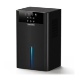 Homtronics 2400ml Auto-off Small Dehumidifier (Black)