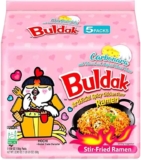 Hot Chicken Carbo Flavour Buldak Ramen Noodles Carbonara 130g Pack of 5 – Sold by KOVO FBA