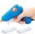 Hot Glue Gun Fast Heating,20W Mini Heating Hot Melt Glue Gun Kit Tools with 75 Pcs Premium Glue Sticks for Daily Home Repairs, Crafts, DIY and Sealing