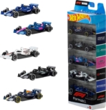 Hot Wheels 1:64 Scale 5-Pack Formula 1