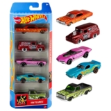 Hot Wheels 5-Pack of Toy Cars & Trucks 1:64 Scale