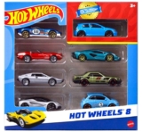 Hot Wheels 8-Pack of Toy Cars & Trucks