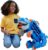Hot Wheels City Toy Car Track Set, Ultimate T-Rex Transporter, Hauler Transforms into Stomping Dino with Race Track, From Netflix Series Lets Race, HNG50