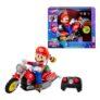 Hot Wheels Mario Wheelie Motocross RC, Remote-Control Motorcycle