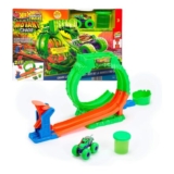 Hot Wheels Monster Trucks Mutant Chaos Loop Challenge Playset