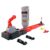 Hot Wheels Race Formula 1 Grid Start Track Set & 2 Die-Cast F1 Cars in 1:64 Scale / F1 Collectable Gene Haas Styled Toy Car £3 Free C&C