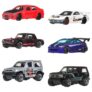 Hot Wheels Silver Series Streets of Japan 6-Pack (Styles May Vary) Set of 6 1:64 Scale Die-Cast Japanese Toy Cars with Elevated Deco
