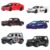 Hot Wheels Silver Series Streets of Japan 6-Pack (Styles May Vary) Set of 6 1:64 Scale Die-Cast Japanese Toy Cars with Elevated Deco