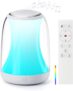 Hotmoon Sound Machine Baby Night Light, Lullight White Noise Machine Baby with Timer, Remote/Touch Control for Kids Nursery Newborn Sleeping Breastfeeding, 27 Soothing Sounds Lullaby Toddler Bedroom
