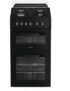 Hotpoint HDG5GCB 50cm wide Double Oven Gas Cooker, Catalytic Liners – Black – A/A Rated With Code