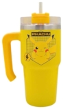 Hox Pokémon Pikachu Yellow Travel Coffee Cup – 600ml – Free C&C