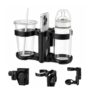 Hsmihair 3-in-1 Universal Pram Cup Holder with Phone Holder