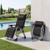Huacan Recliner Foldable Garden Chair, 1 piece