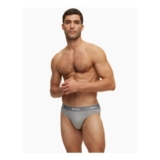 Hugo Boss 3-Pack Power Logo Briefs, Black/white/grey