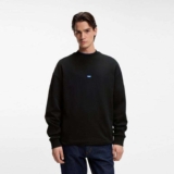 Hugo Boss HUGO Mens Blue Crew Sweater with Logo Detail (Nedro) – Sizes S – 3XL