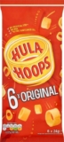 Hula Hoops – ORIGINAL Multipack 6 x 24g Bags (£1.41 S&S) W/Voucher