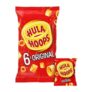 Hula Hoops Original Multipack Crisps Snacks – 6 Pack