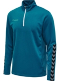 Hummel Mens HLF Zip Sweatershirt (Size: Small Colour: Celestial)