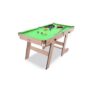 Hy-Pro 6ft Folding Snooker and Pool Table – Oak