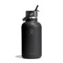Hydro Flask 64 Oz Insulated Stainless Steel Bottle, Black, Leakproof