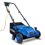 Hyundai 1500W Electric Lawn Scarifier & Aerator, 32cm Lawn Rake, Raking Drums, 30L Collector, 10m Cable, 3 Year Warranty – Prime Exclusive